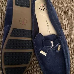 Isaac Mizrahi | Shoes | Isaac Mizrahi Blue Suede Loafers  display picture 1